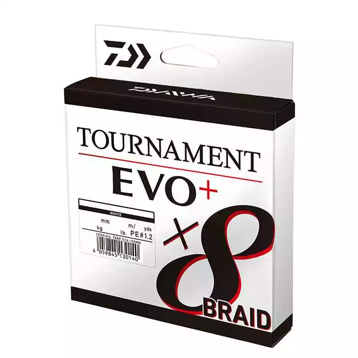 Daiwa Tournament X8 Braid Evo+ 0,14mm 10,2kg 135m 4 Daiwa Tournament X8 Braid Evo+ 0,14mm 10,2kg 135m – Bild 2