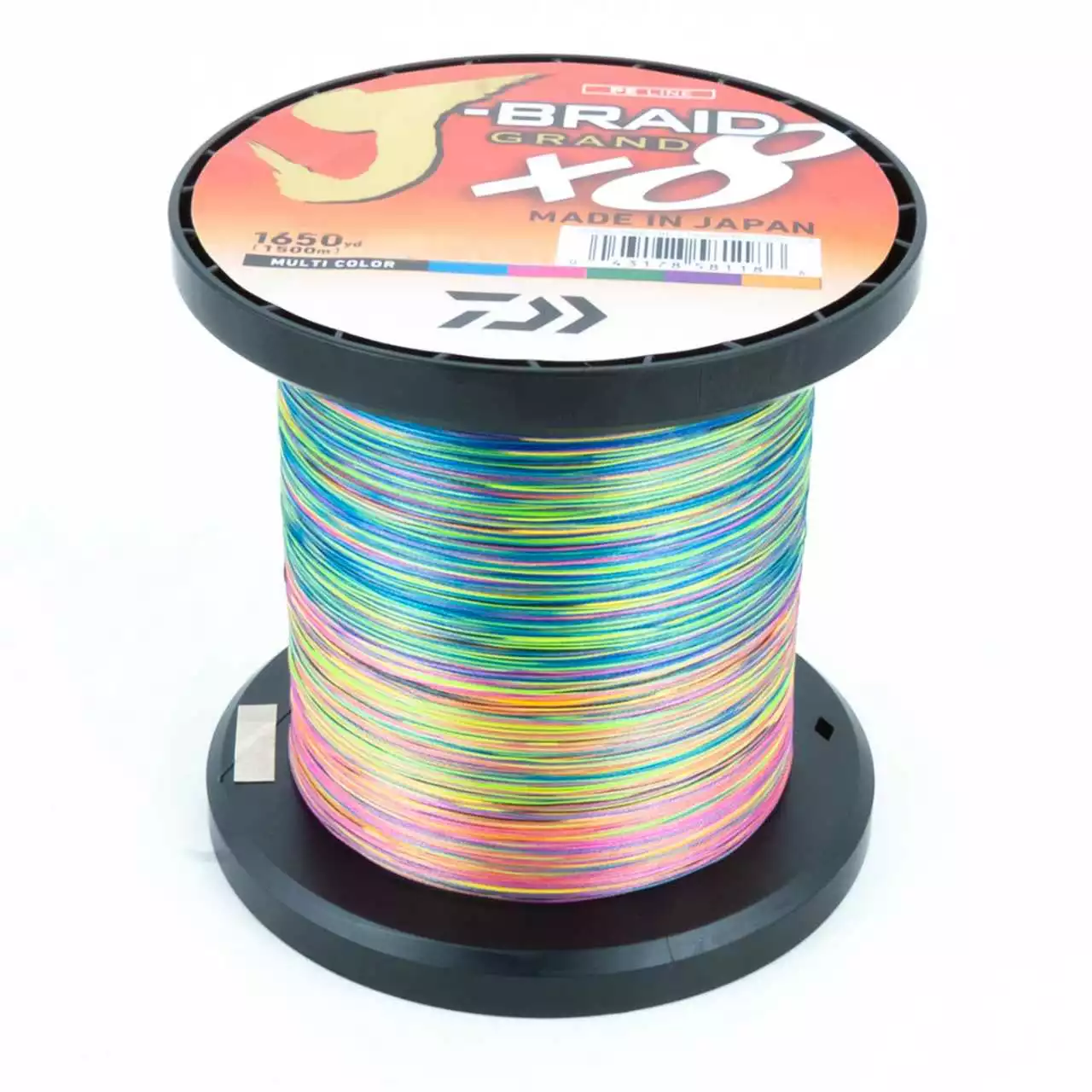 Daiwa J-Braid Grand X8 1500m Multi Color 3 Daiwa J-Braid Grand X8 1500m Multi Color