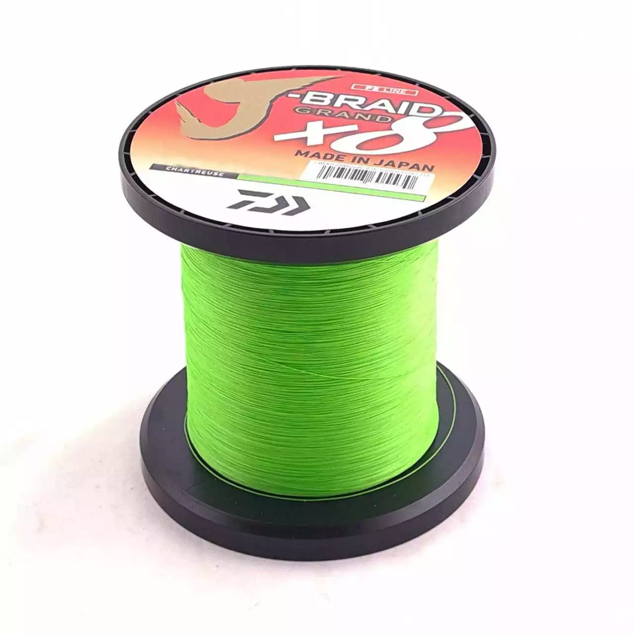 Daiwa J-Braid Grand X8E 0,20mm 1350m Chartreuse 3 Daiwa J-Braid Grand X8E 0,20mm 1350m Chartreuse