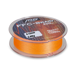 Sänger MS Range FFC-Braid 0,12 Mm 6,4 Kg 200 M Orange