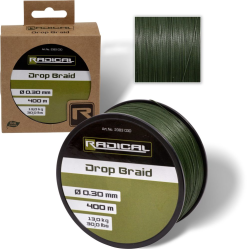 Radical Drop Braid Ø 0,3 Mm 13,0 Kg 400 Meter Dunkelgrün