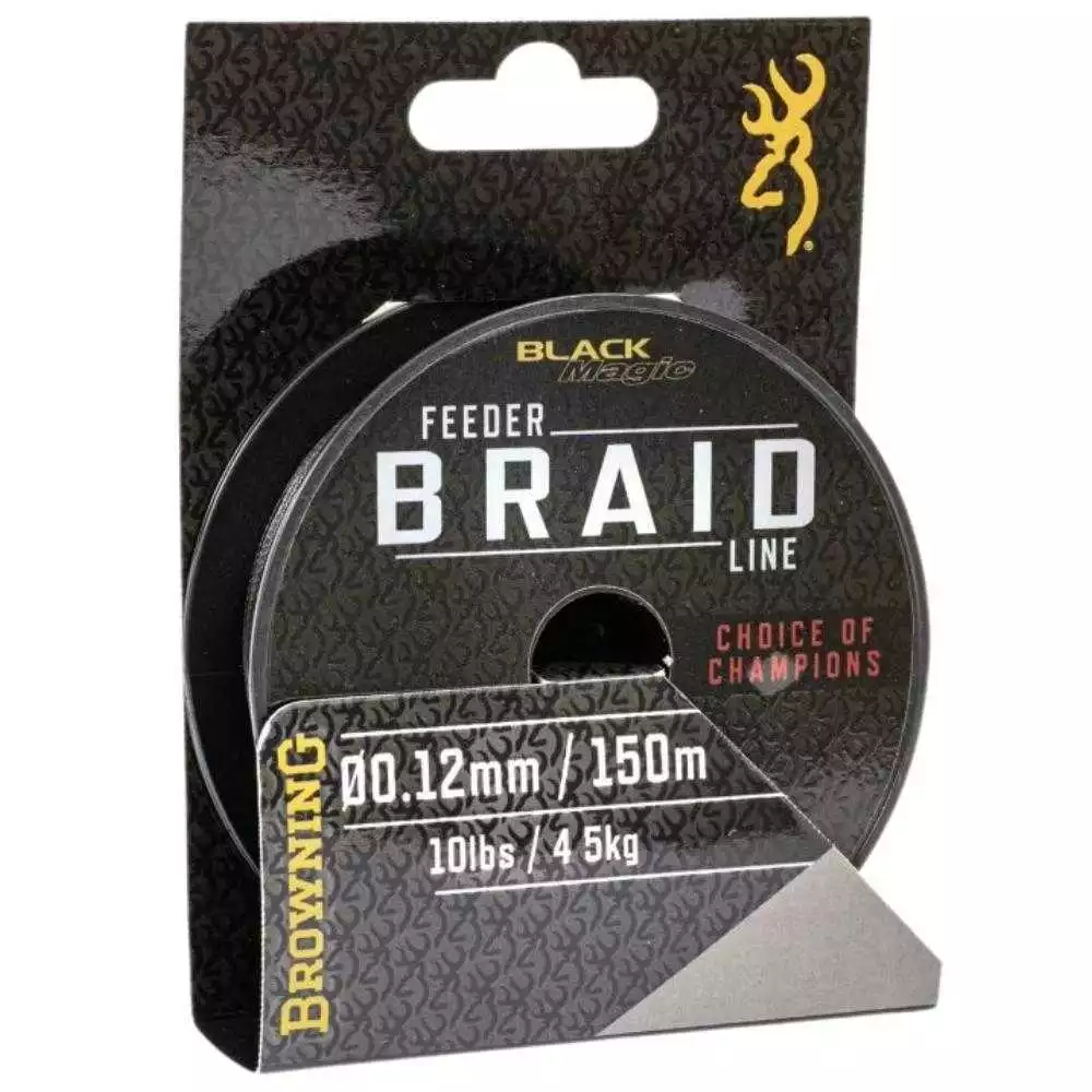 Browning Black Magic Feeder Braid 0,12 Mm 4,50kg 150 Meter 5 Browning Black Magic Feeder Braid 0,12 Mm 4,50kg 150 Meter – Bild 3