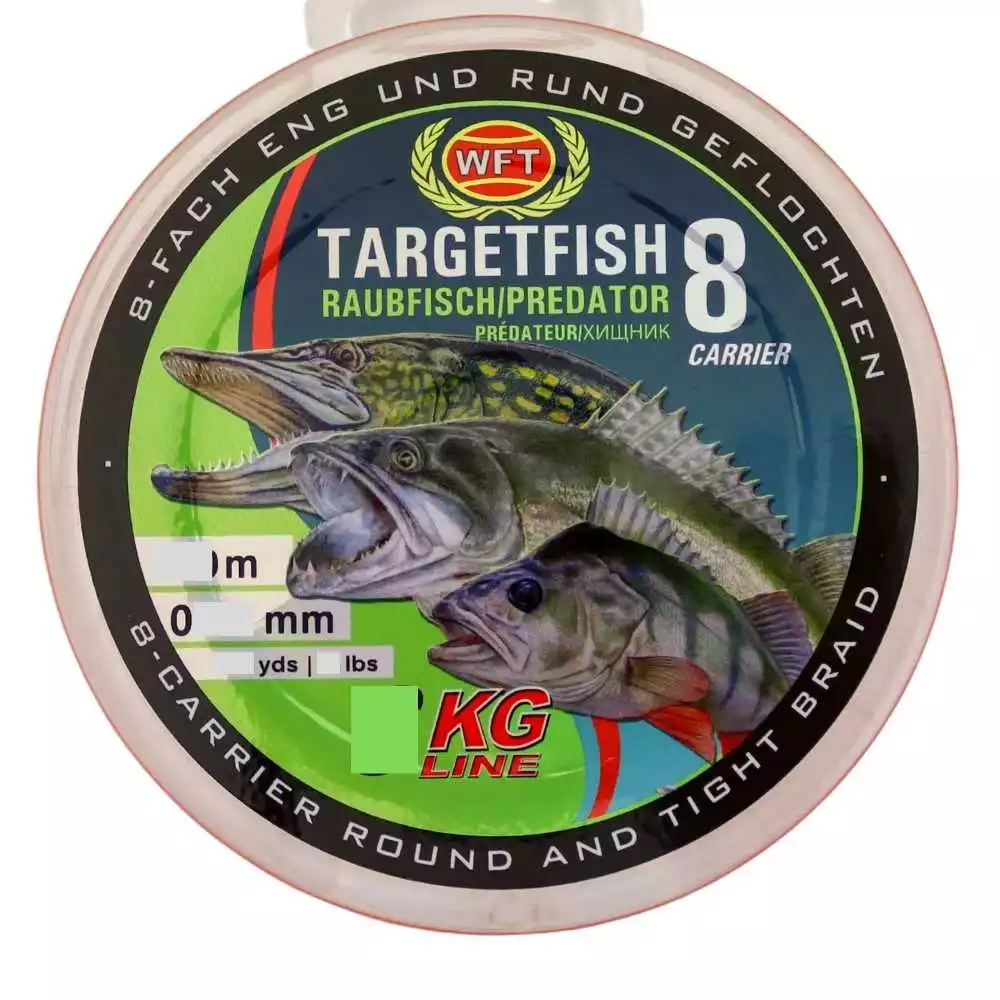 WFT Targetfish 8 Raubfisch 0,10 Mm 7 Kg 150 Meter Orange 4 WFT Targetfish 8 Raubfisch 0,10 Mm 7 Kg 150 Meter Orange – Bild 2