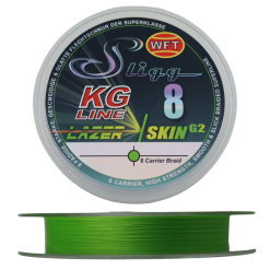 WFT Sligg 8 Lazer Skin G2 0,10 Mm 10 Kg 300 Meter Chartreuse