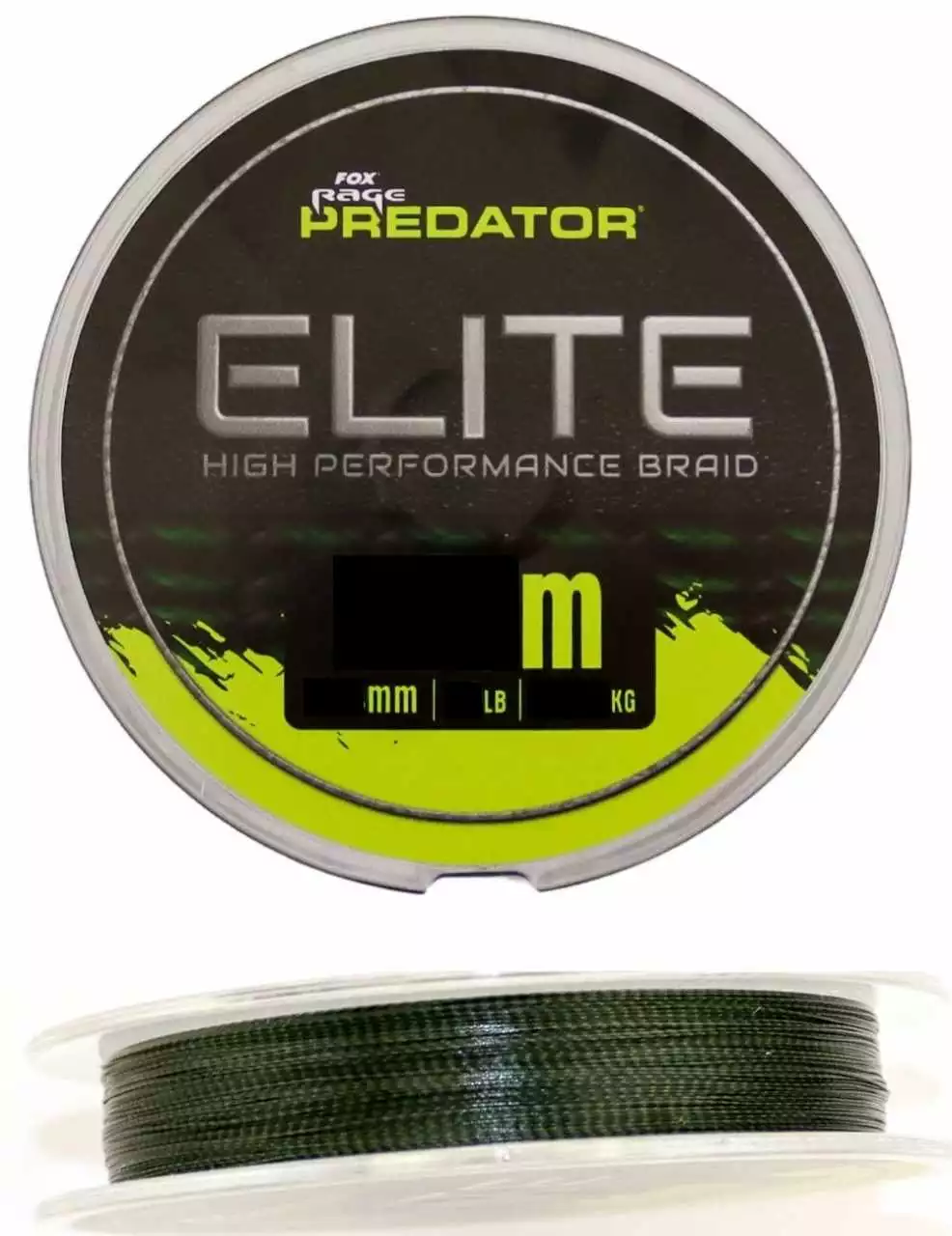 Fox Rage Predator Elite High Performance Braid 0,41 Mm 27 Kg 300 Meter 3 Fox Rage Predator Elite High Performance Braid 0,41 Mm 27 Kg 300 Meter